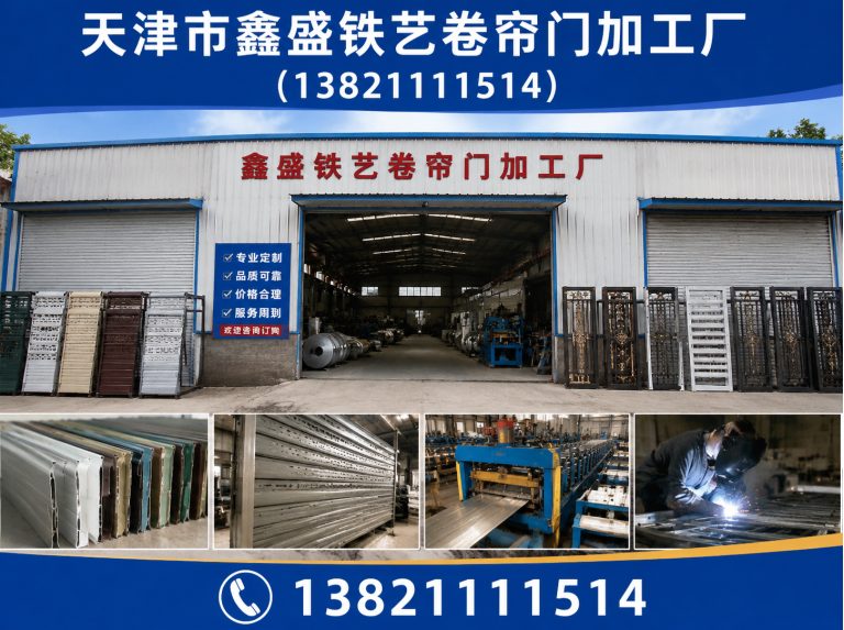 武清区快速卷帘门展示图